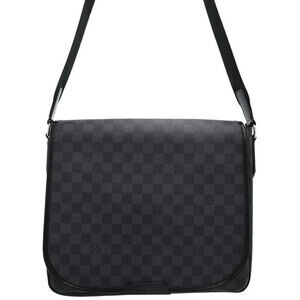 Louis Vuitton Damier Graphite Black Daniel Shoulder Bag